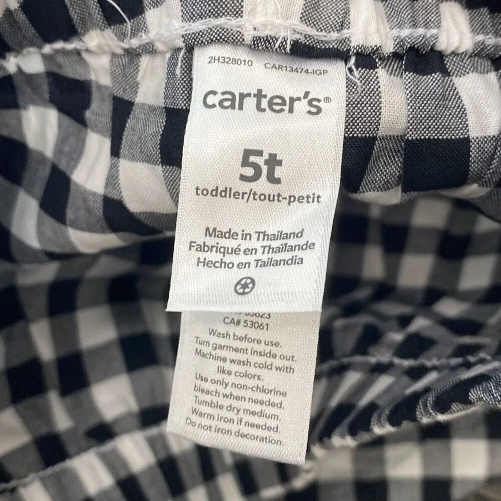 Carters girls outfit size 5T